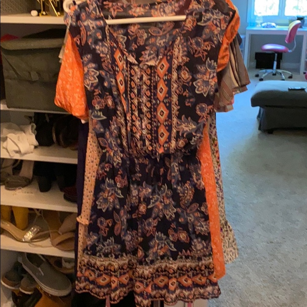 dress flower print TAGS ON